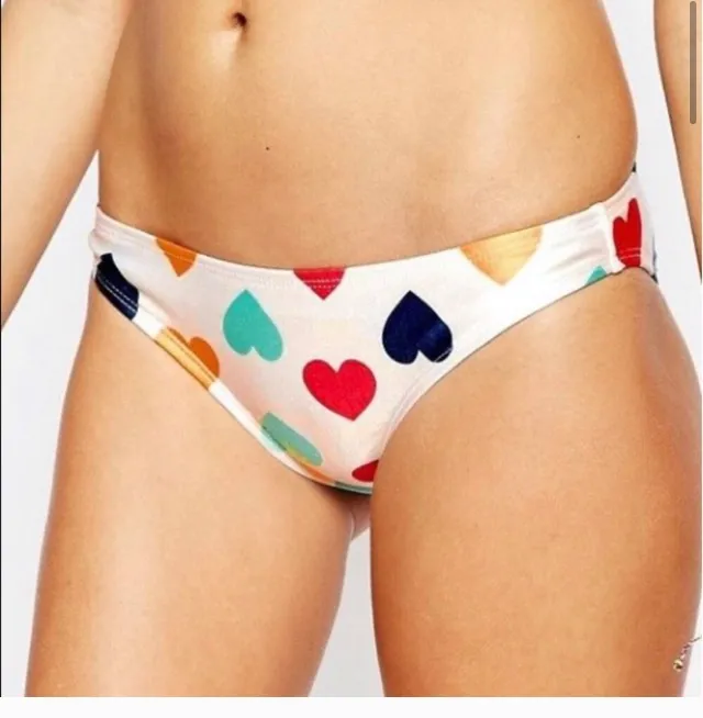 Wildfox Valentine’s Day  Vintage Hearts Bikini Tag is still attached to the bottoms. The tag for the top is unattached- both are new and unused.Questions? Leave a comment below! - Image 2