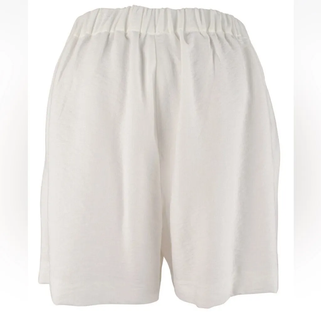 NWT Vince Camuto Summer Heat Ivory Fully Lined Shorts Size 24W - Image 3