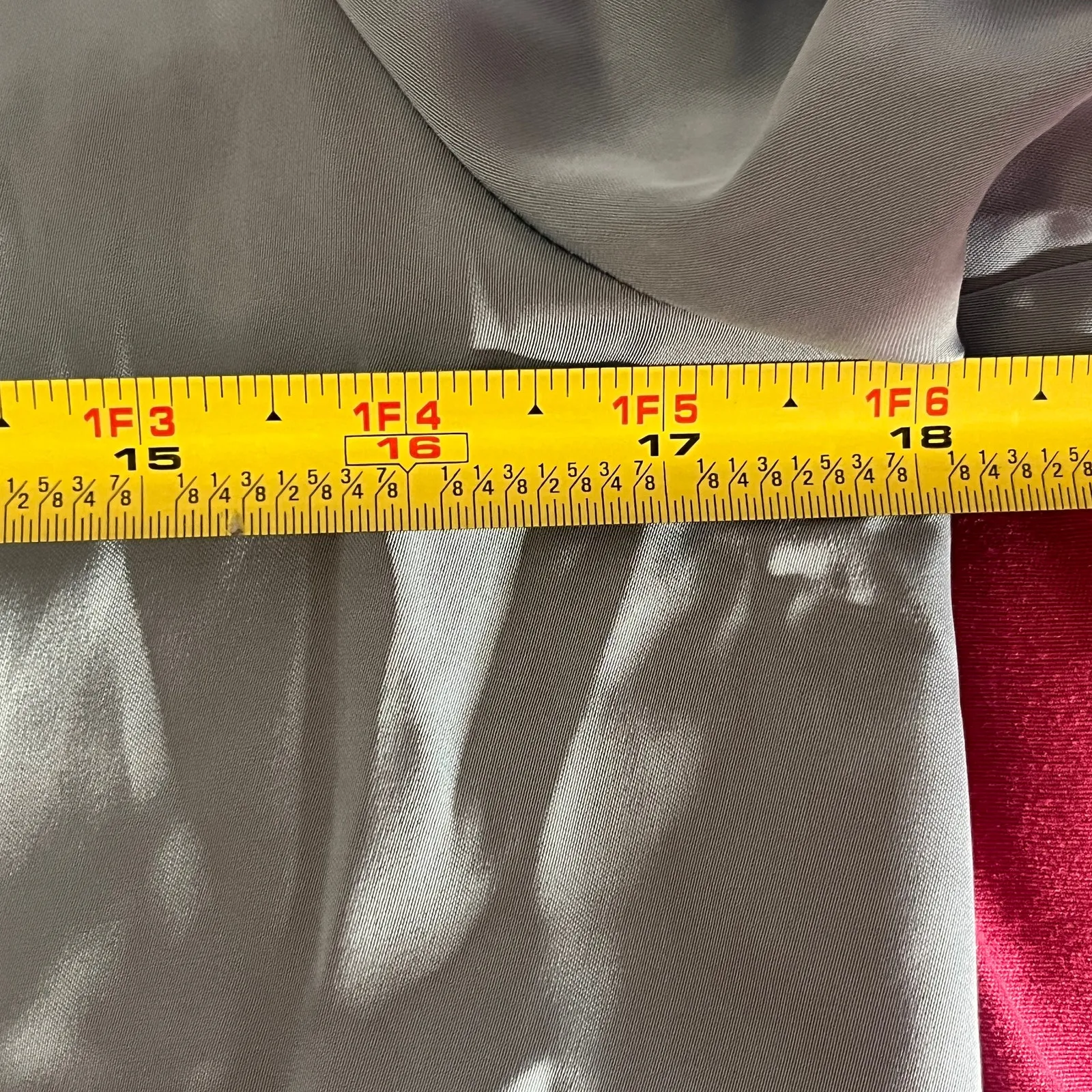 Jones New York Women's Blue Satin Long Sleeve Button Career Blouse Size XS - Image 6