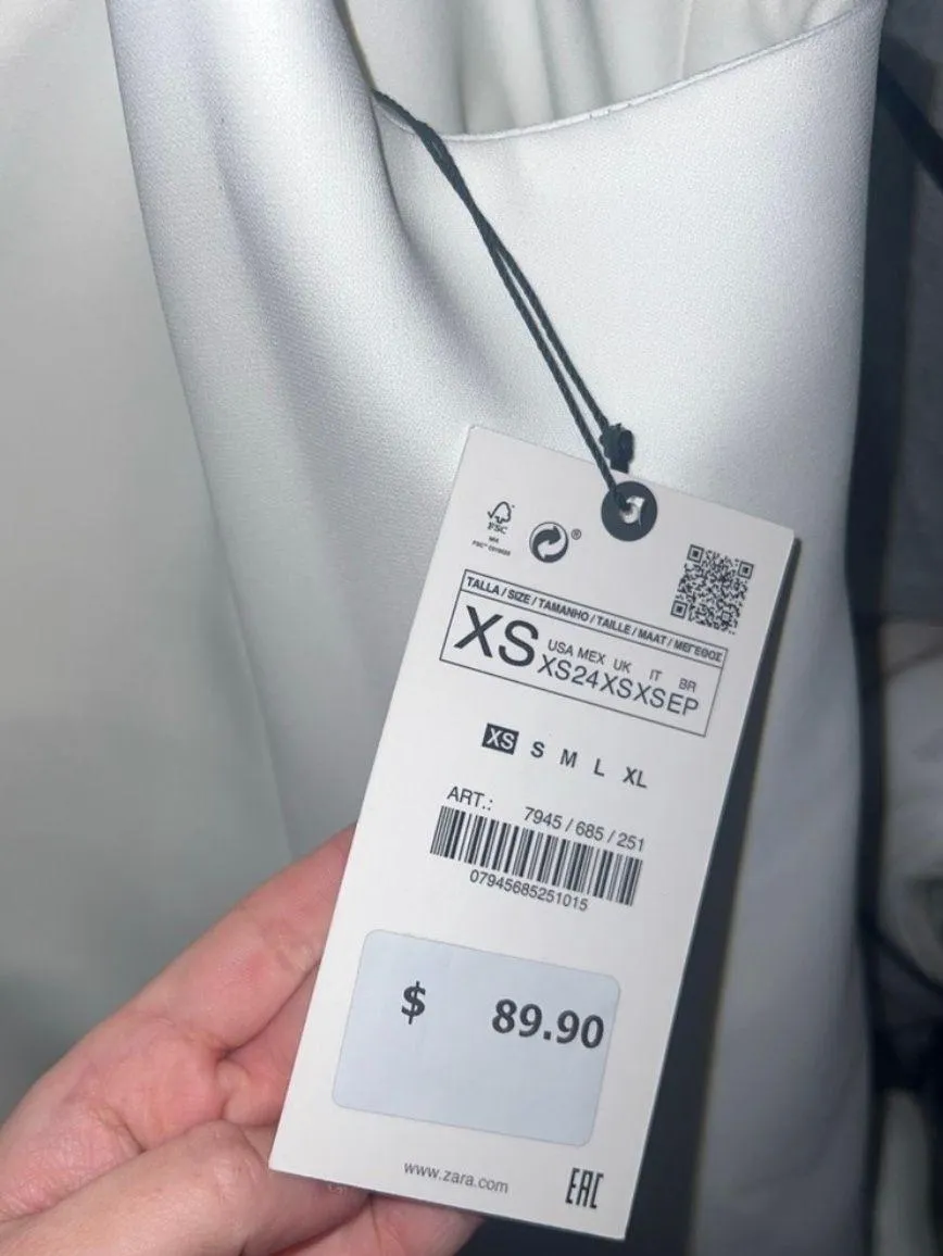 ZARA choker Mini dress - Image 4