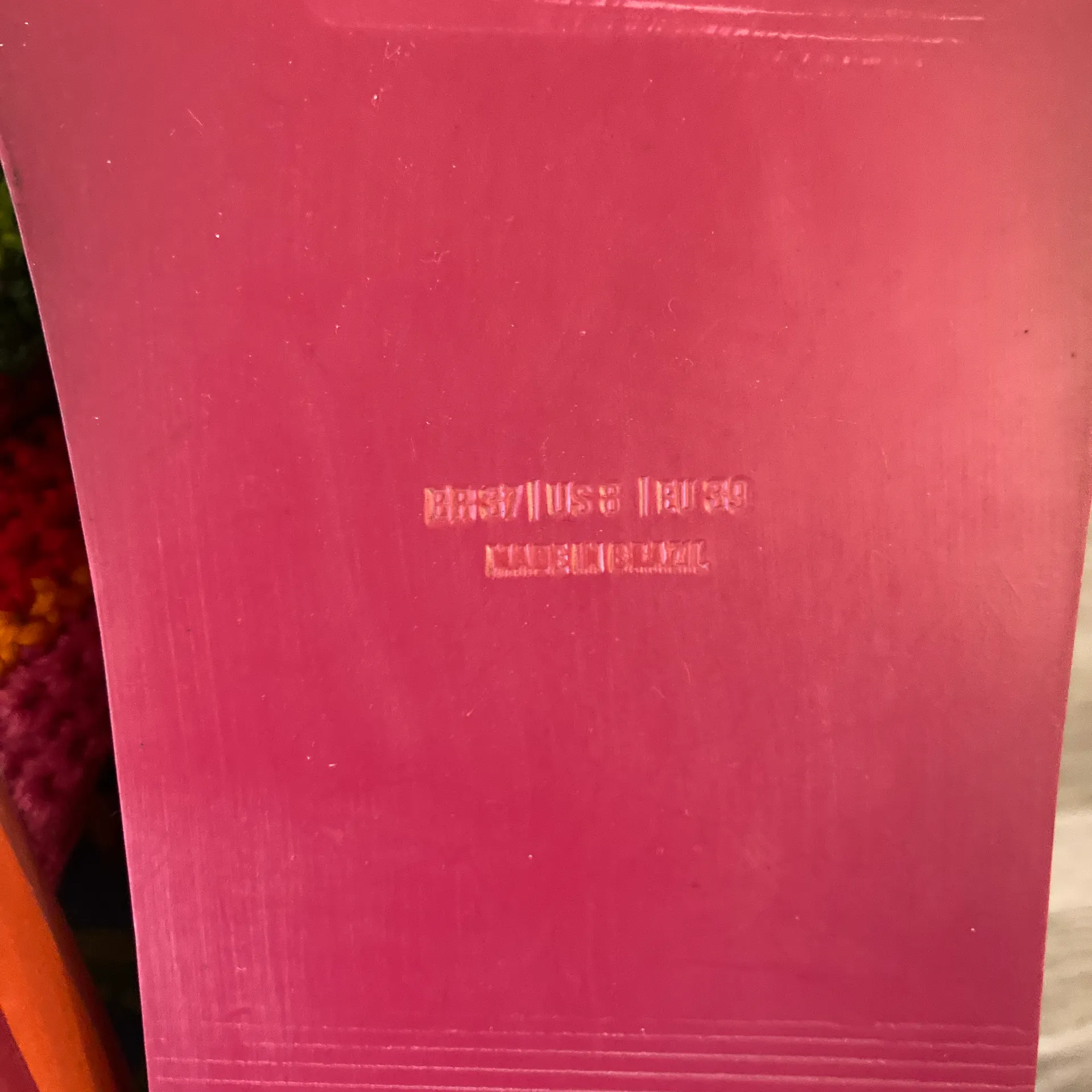 Blue Macaw Crochet Anatomic Platform Slide Sandal Size 8 NWT - Image 9