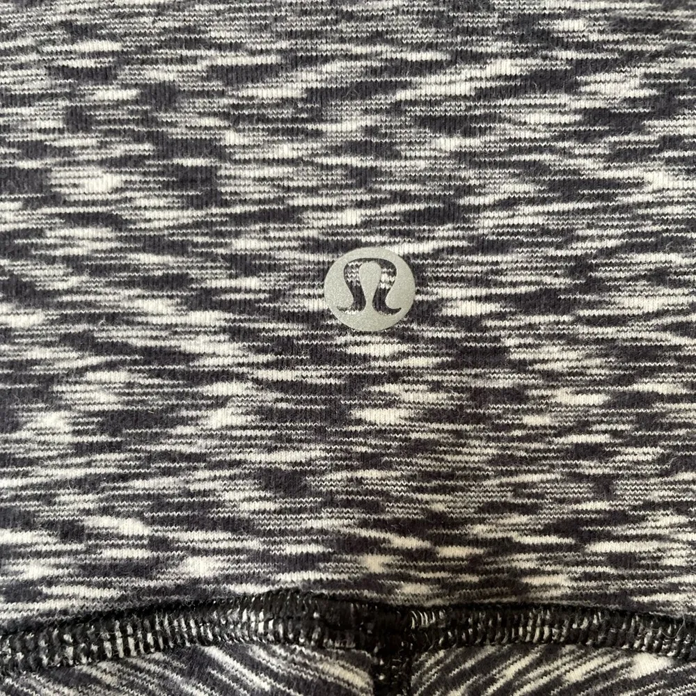 LULULEMON Ready To Rulu Tight 28” Spaced Out Space Dye Black White Size 6 - Image 12