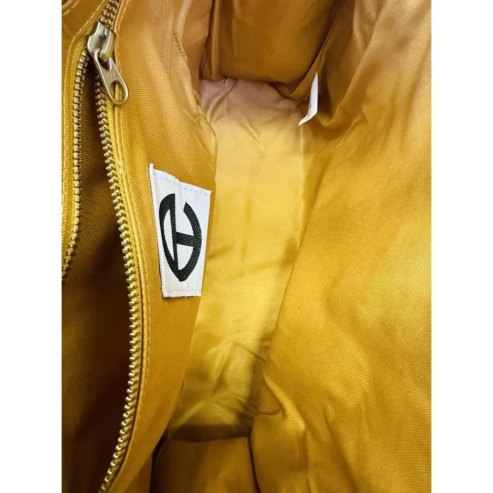 NWT Telfar Medium Shopping Bag Tote Yellow Mustard With Dustbag - Image 13