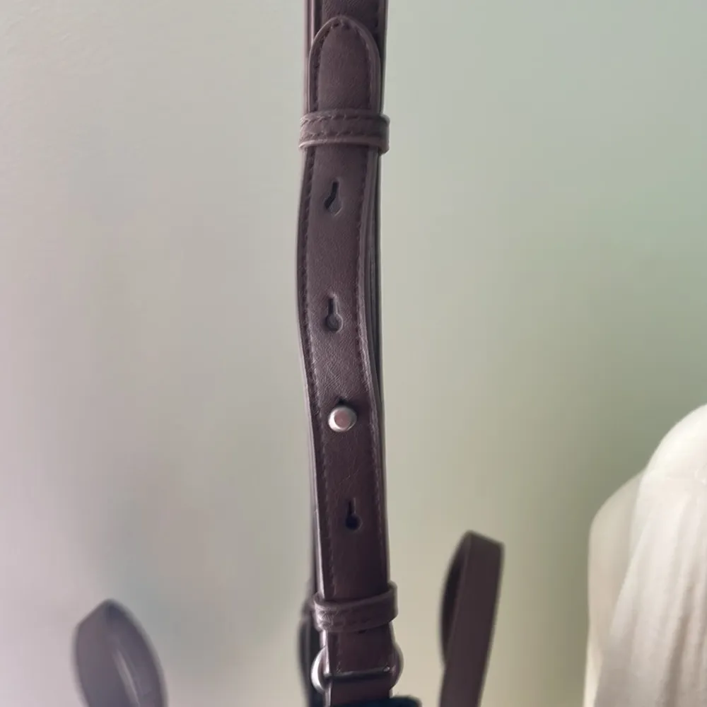 Levi's wool tote with leather handles - Image 4