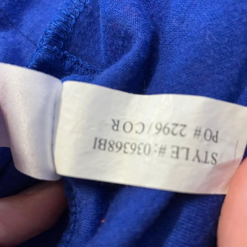 New Directions Royal Blue Sleeveless Blouse Size M - Image 7