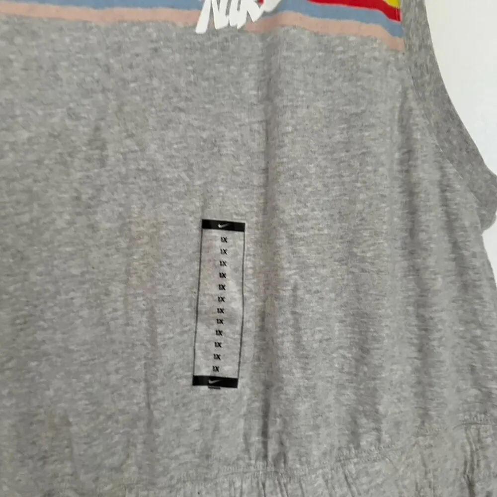 Nike Heather Gray Sleeveless Romper Size 1X NEW - Image 5