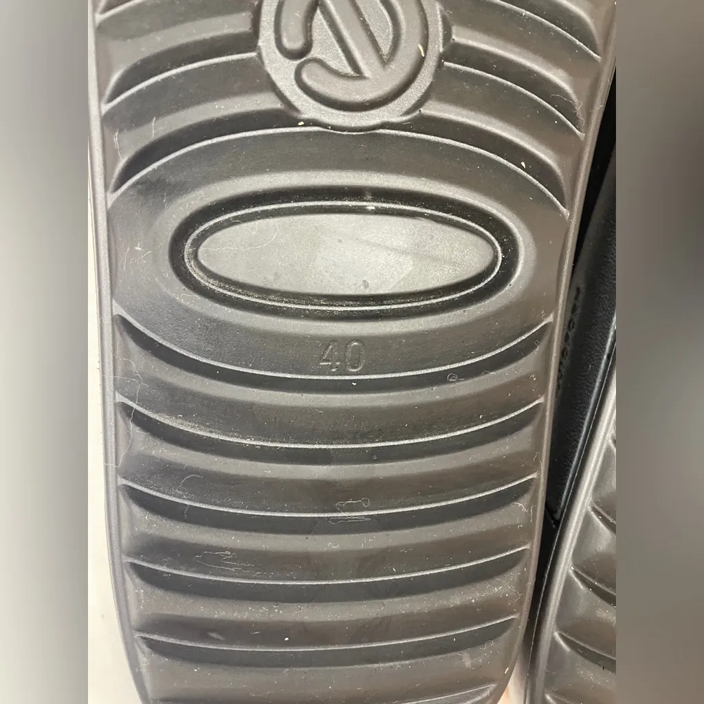 ECCO‎ Women's Cozmo Slide Sandals Black Size 9-9.5 - Image 10