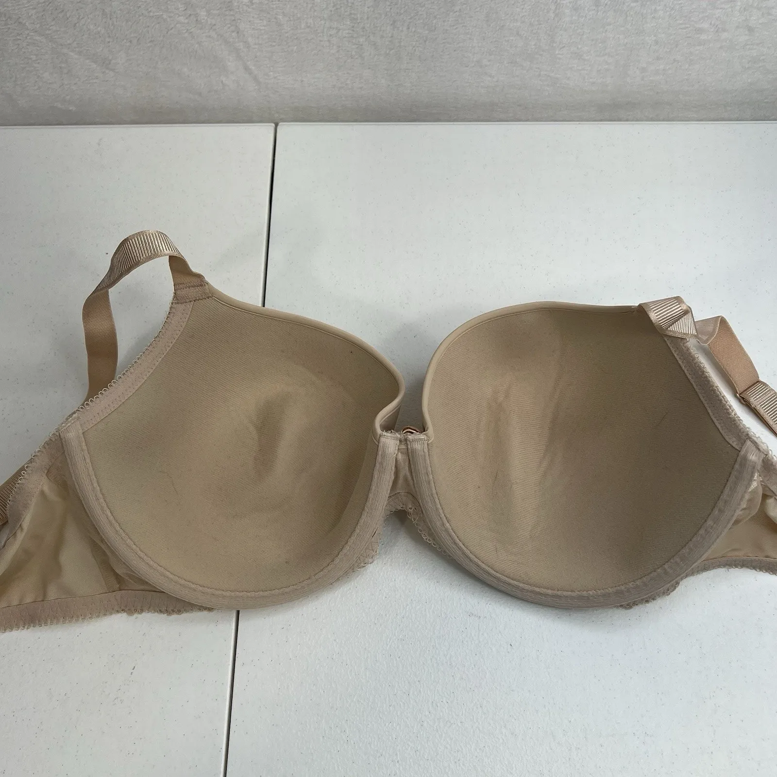 Wacoal 38DDD Bra 853117 La Femme Contour T-Shirt Underwire Beige Smooth Contour - Image 8