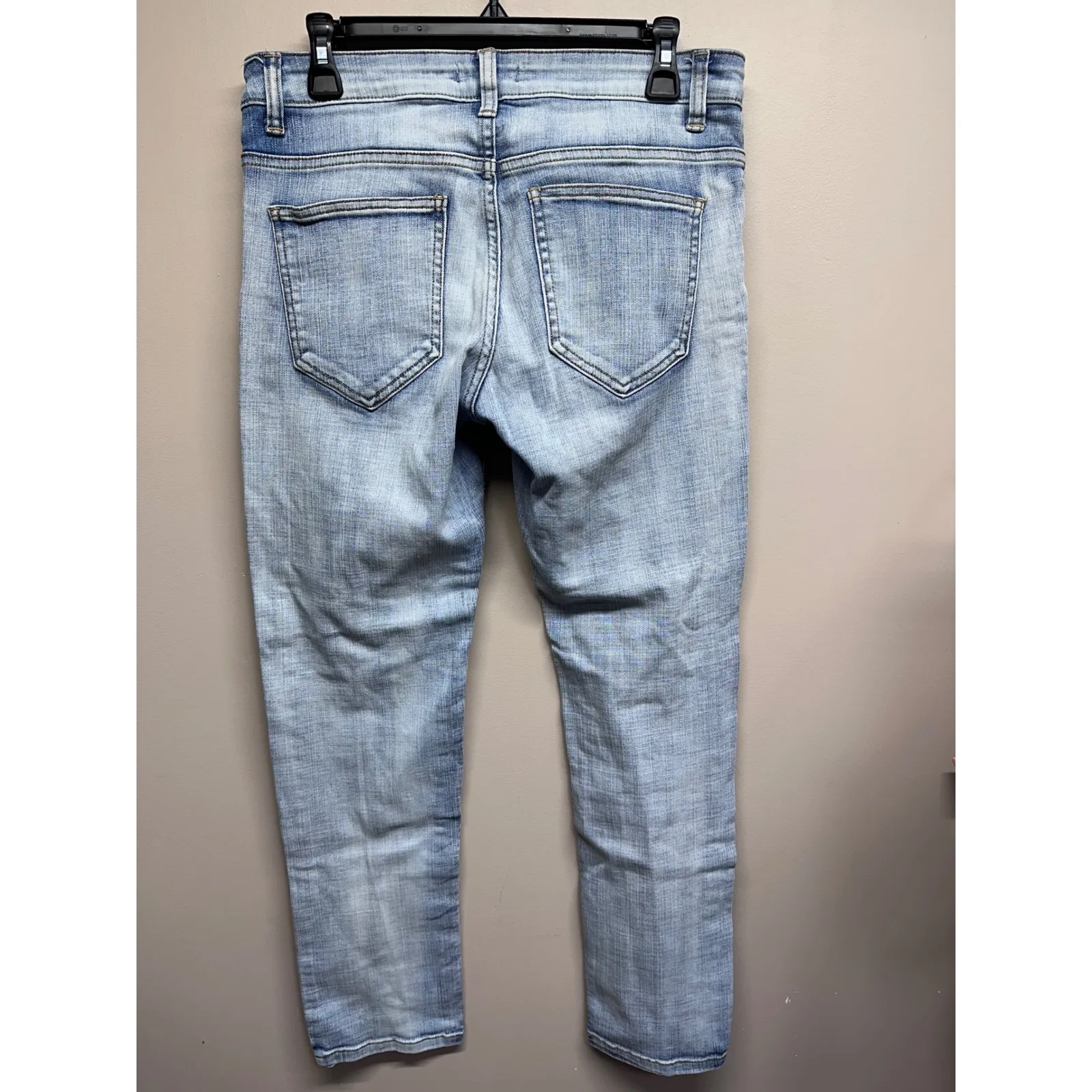 Cello Jeans Womens Light Wash Distressed Skinny Jeans Size 5 - Image 4