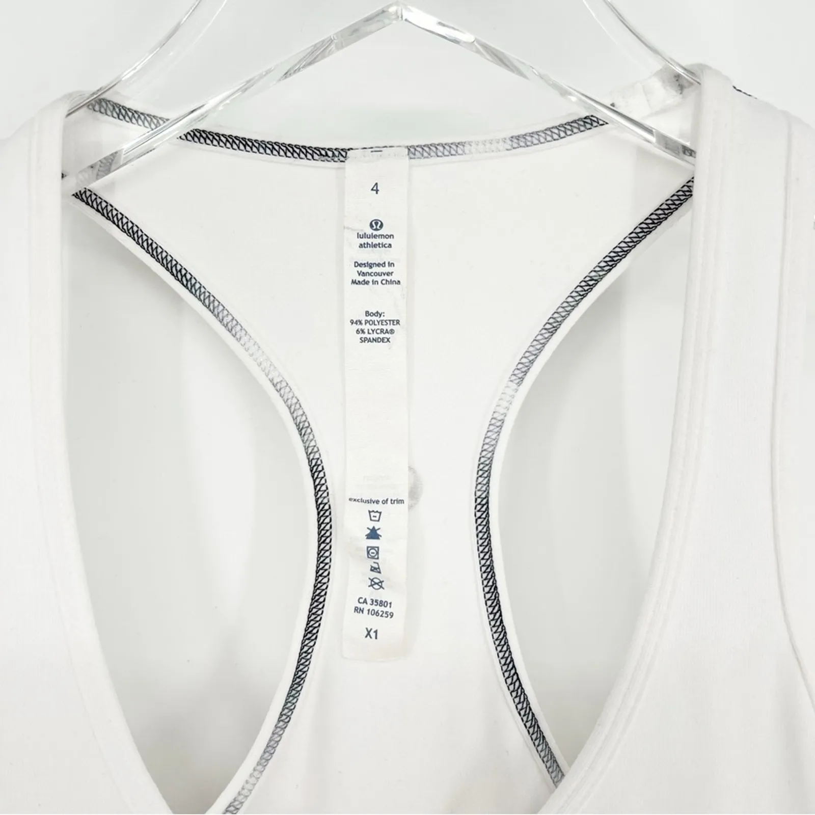 Lululemon Daily Racerback Tank‎ Top 4 Engineered Deep Indigo - Image 7