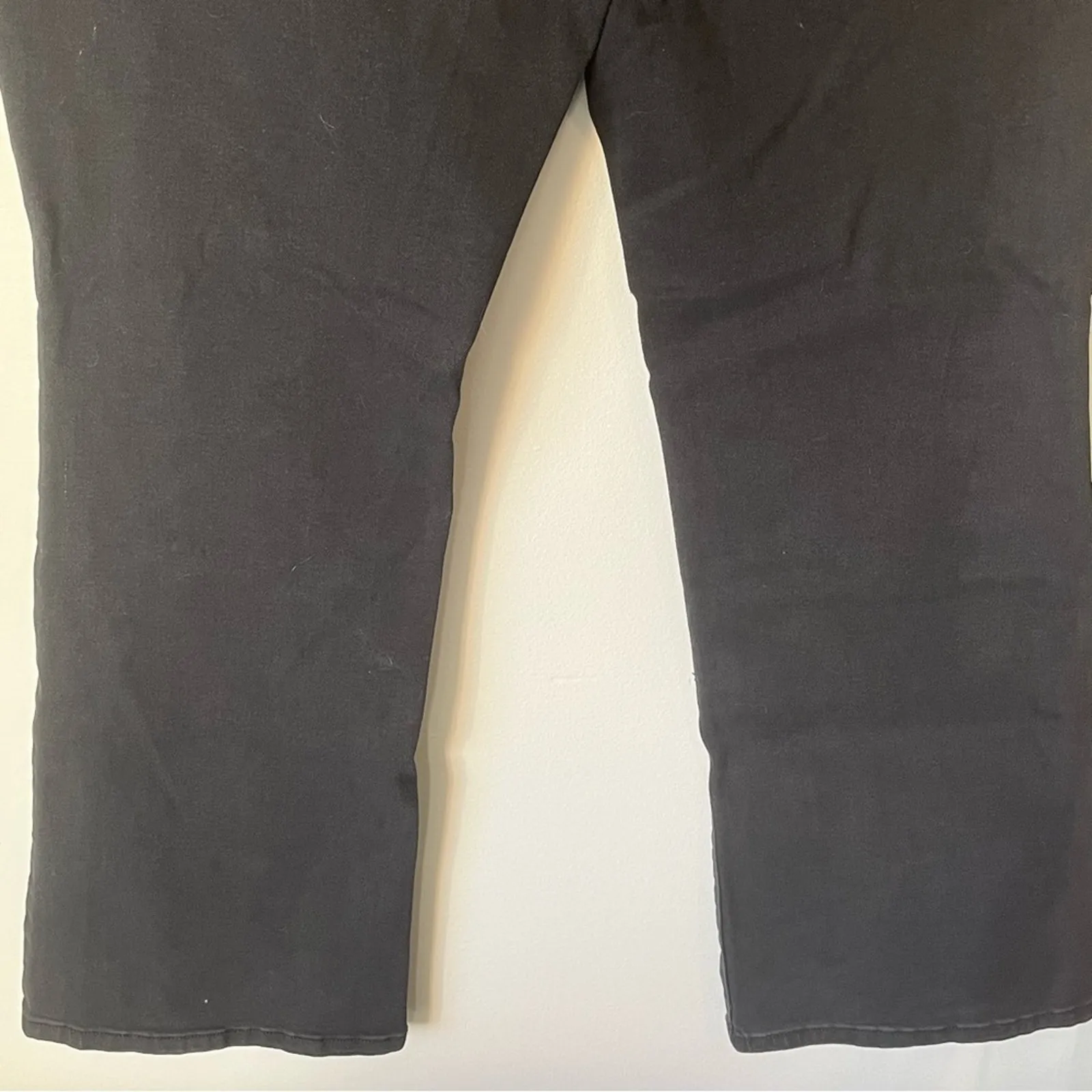 NWT! Sonoma The Everyday Bootcut Jean Mid Rise Black Jeans Size 16W - Image 13