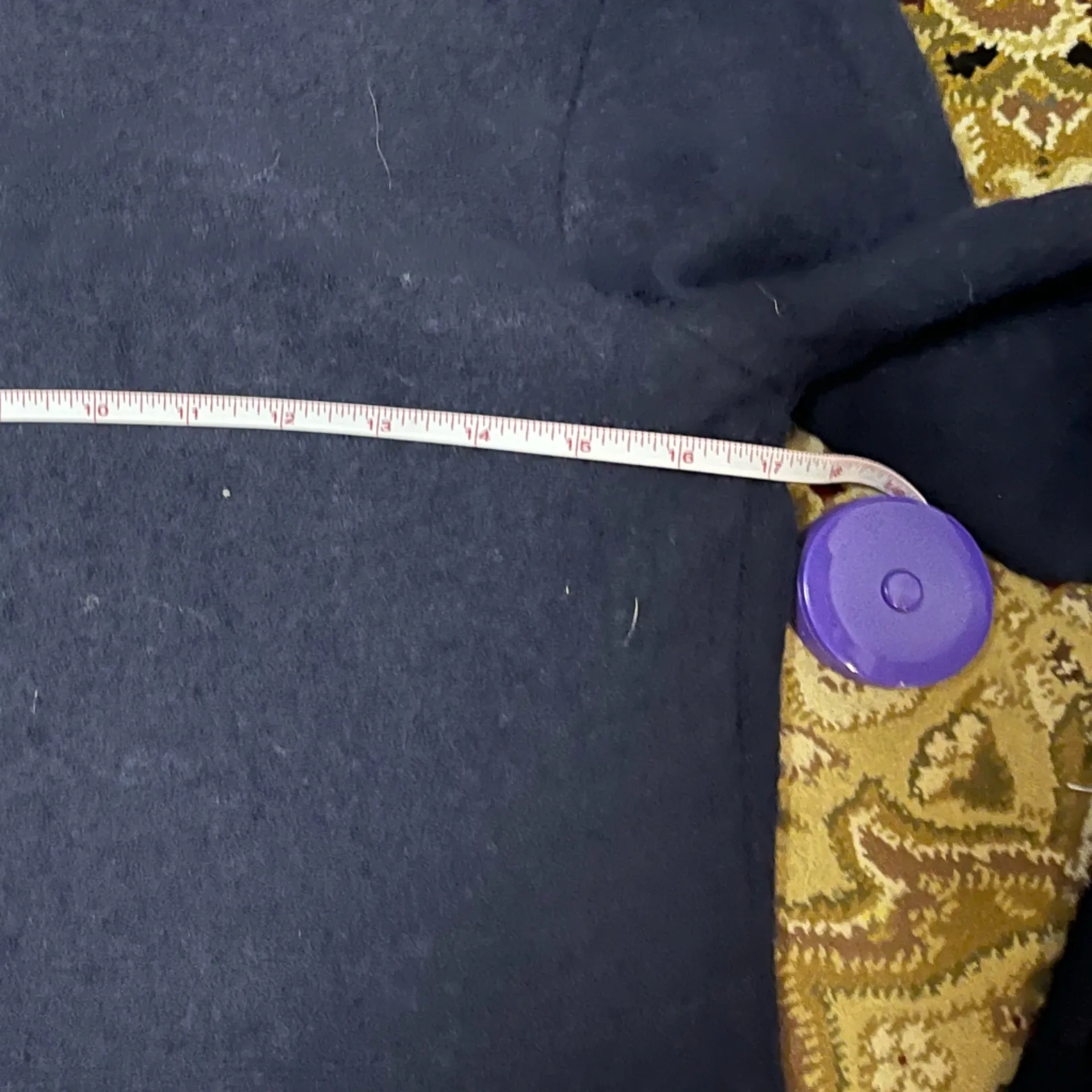 Jones Nee York Petite Small navy‎ peplum wool jacket - Image 7