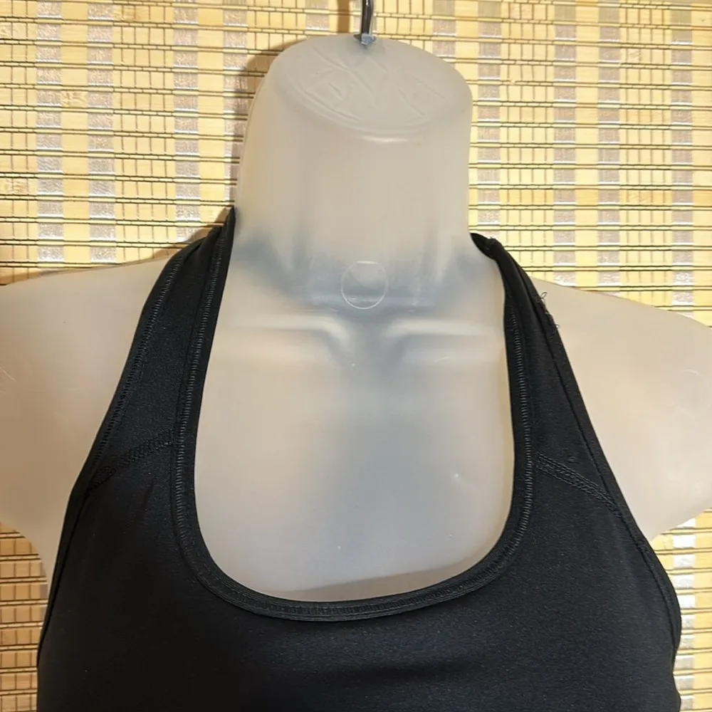 Nike Dri-Fit Black Just Do It Racerback Sports Bra X-Small - Image 5