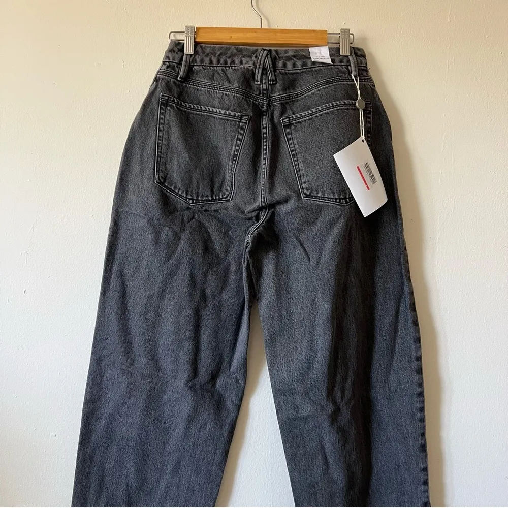 GOOD AMERICAN Good 90's faded boyfriend jeans size 25 - Image 5
