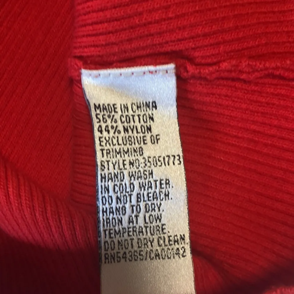 Beaded eyelet crochet flower lace tank top slight scoop neck - Image 7