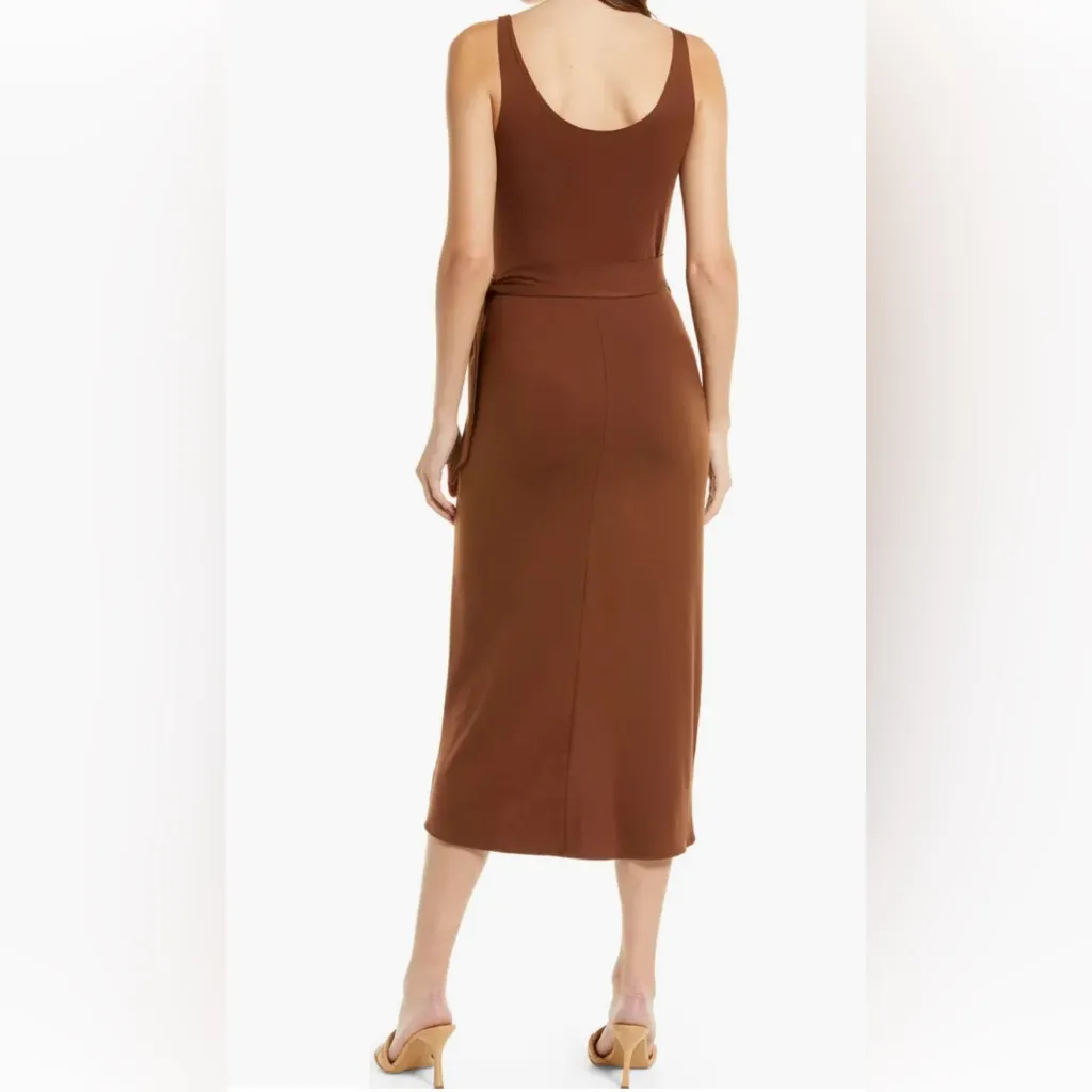 Reformation NWT Kaila Wrap Jersey Knit Midi Dress - size small - Image 2