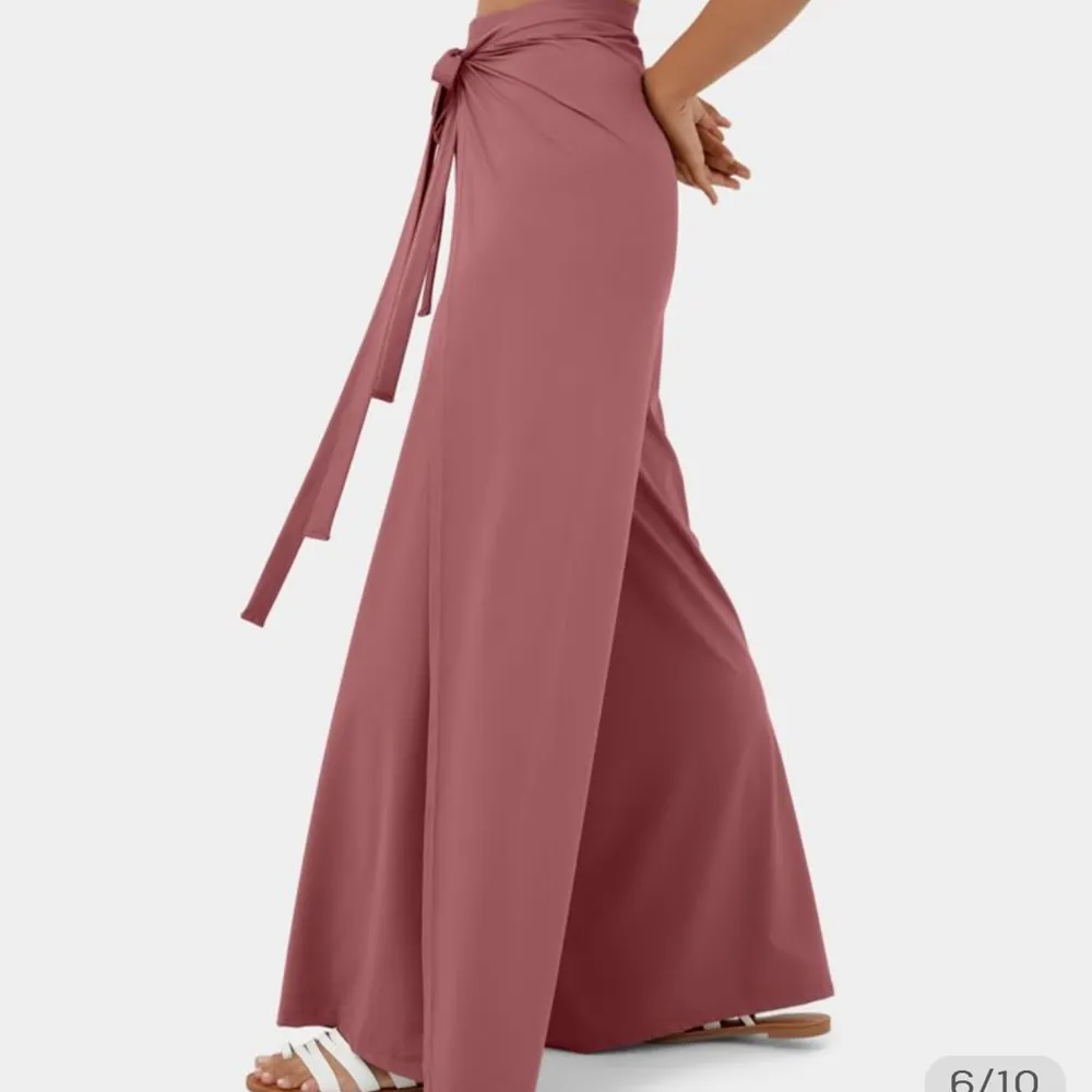 HALARA 2 Ways To Wear Palazzo Pants & Jumpsuit Size M Tapshoe Black - Image 12