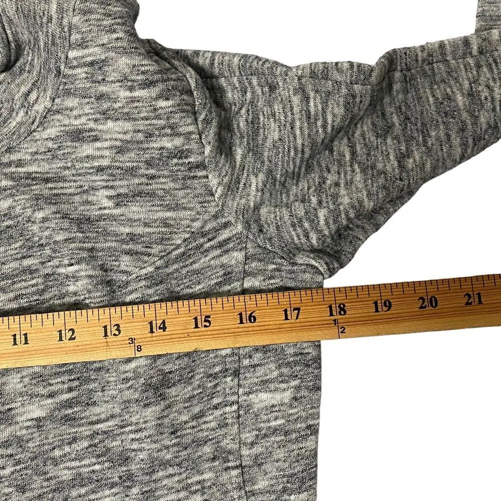 CAbi Heather Gray Small Hourglass Marled Button Front Knit Jacket Women's #596 - Image 8