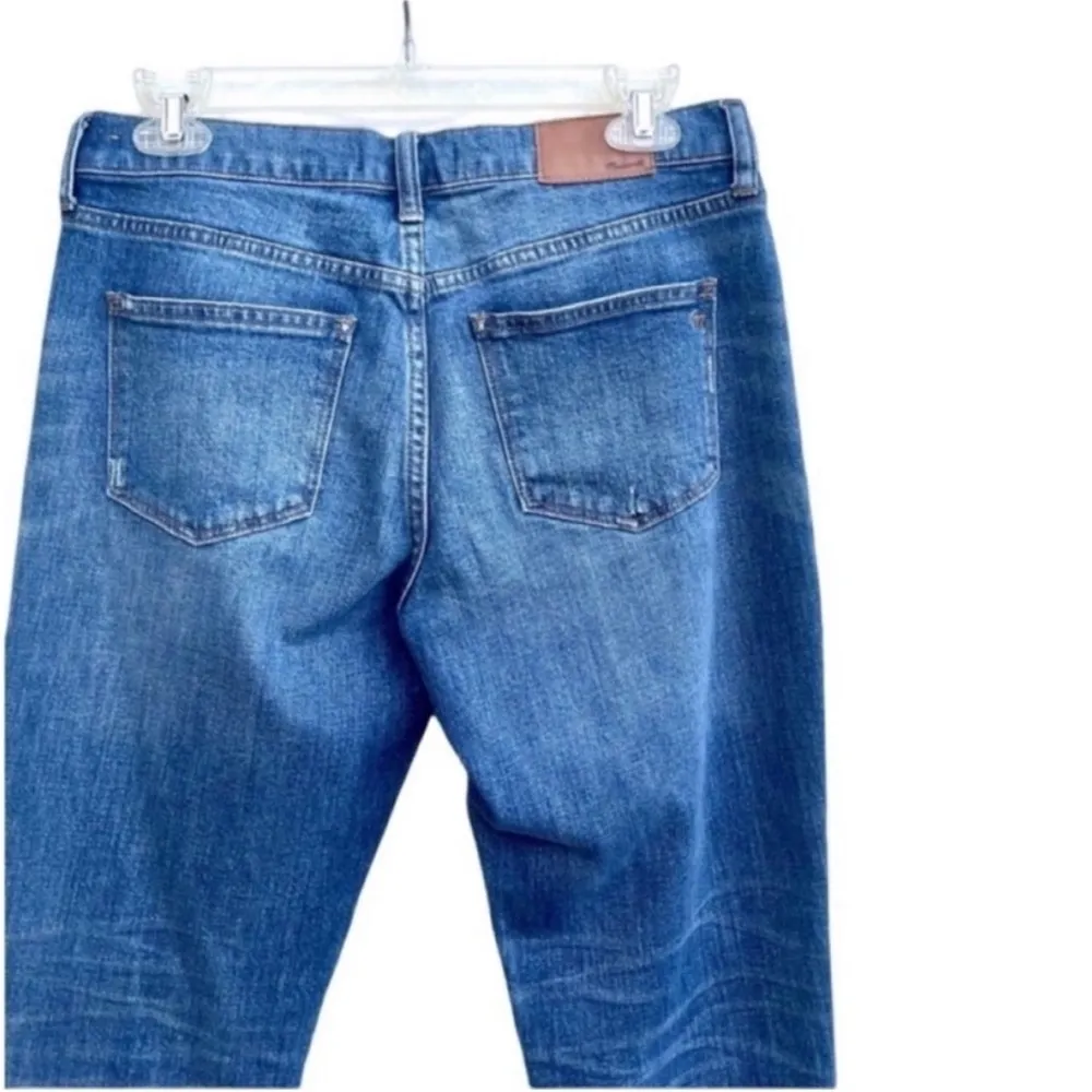 Madewell The Slim Boyjean Boyfriend Straight Jeans High Waist 26 - Image 7