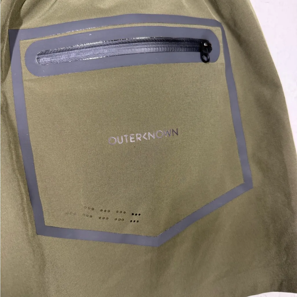 Outerknown High Rise Agility Shorts Size XS Black - Image 3