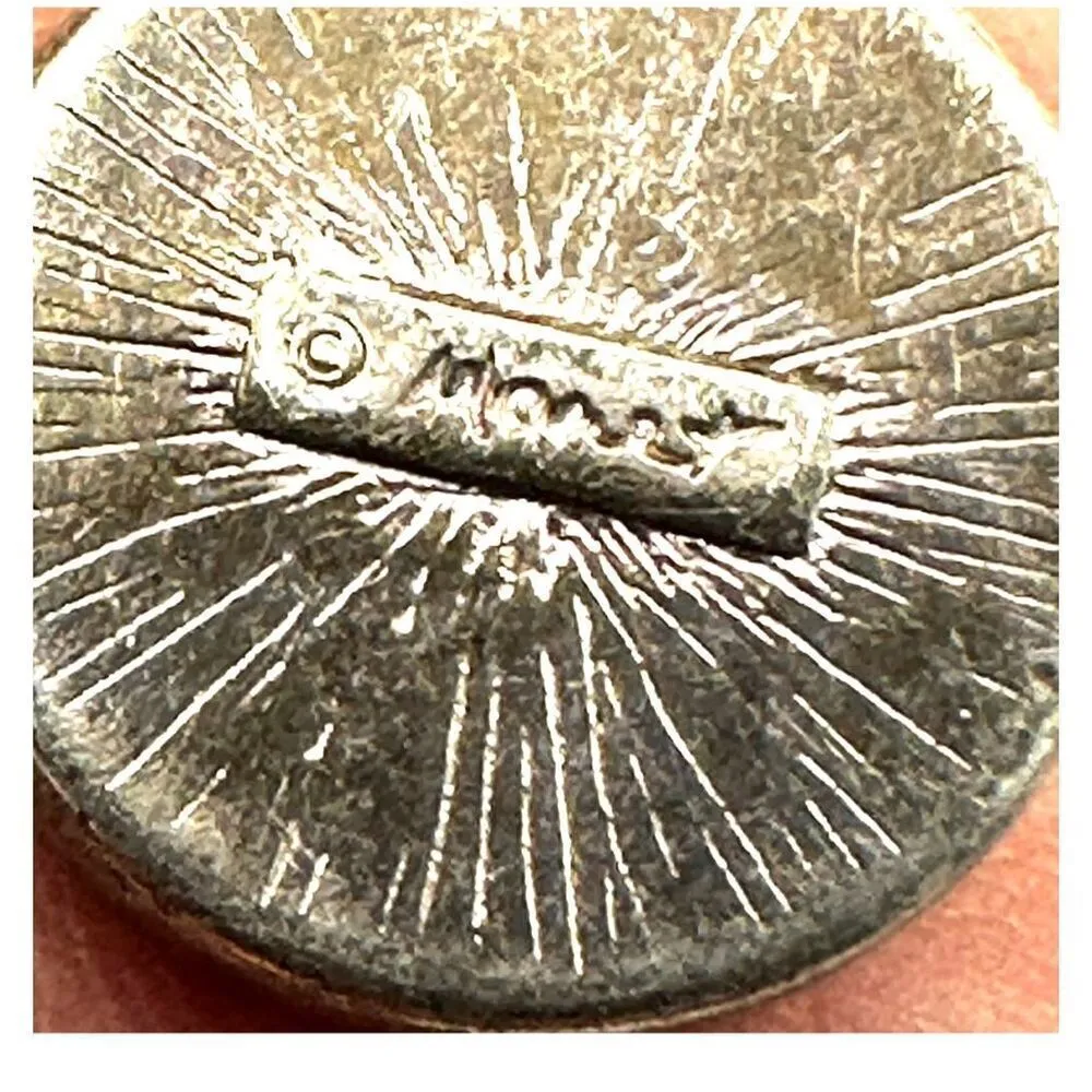 Monet silver tone floral pendant necklace Silver - Image 7