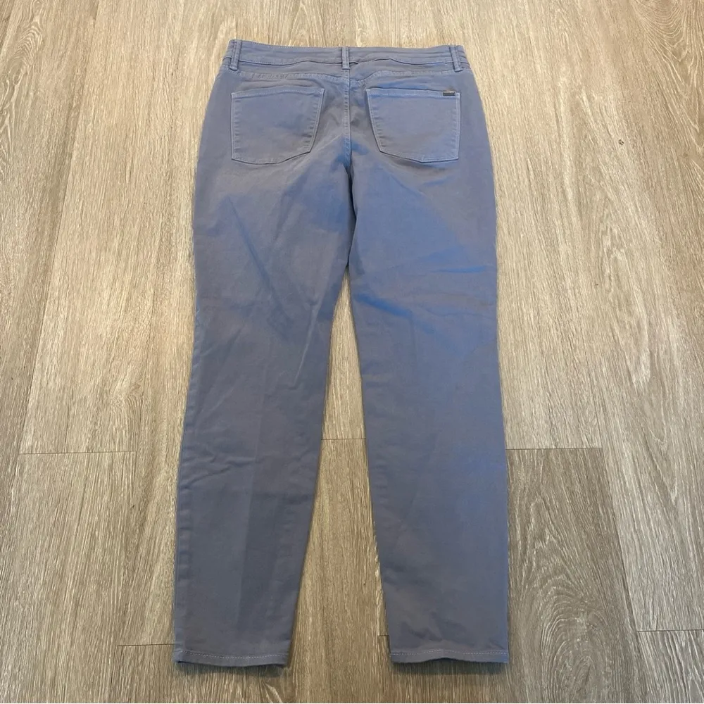 WHBM women’s 8 skinny ankle gray pants casual like new - Image 6