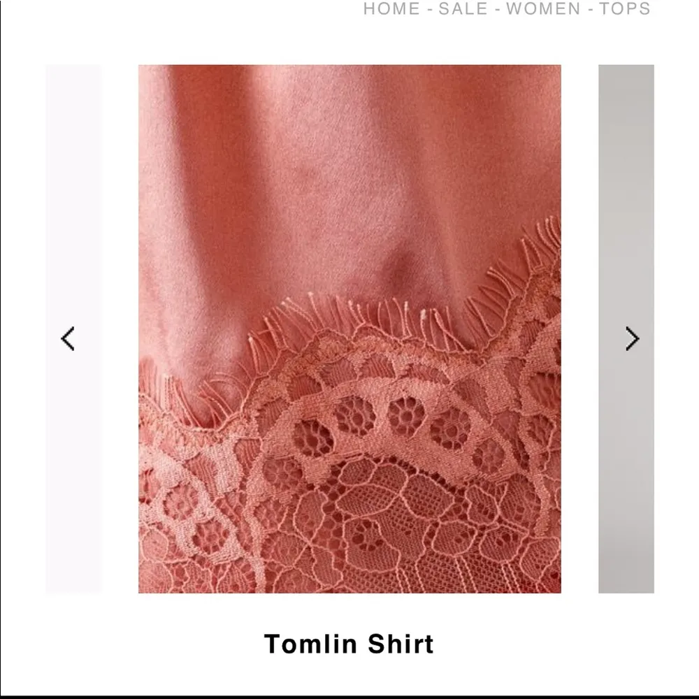 NWOT Rag & Bone Tomlin Lace Silk Blouse - Image 4