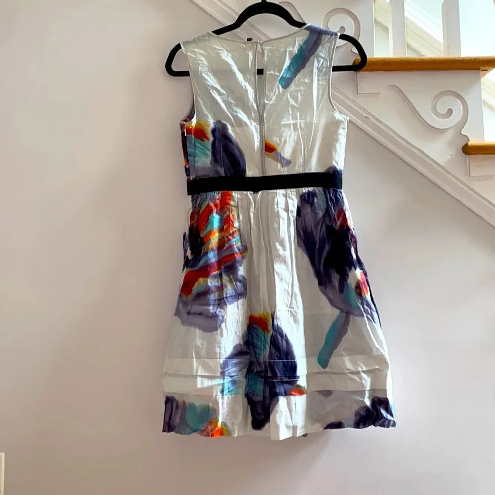 Leifsdottir by Anthropologie Morning Colors‎ Dress In Size 2 Layered Whimsical - Image 8