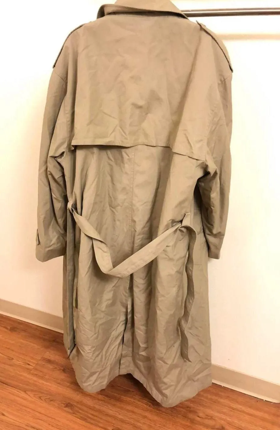 Vintage Men’s  Trench Coat Jacket (Men’s 46 Reg, Women’s XXL) - Image 2