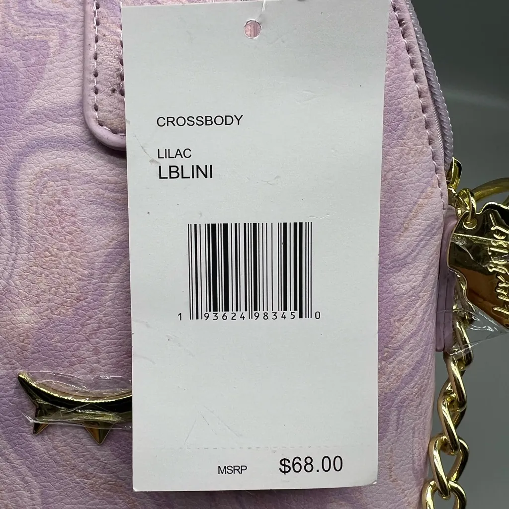 Betsey Johnson faux leather crossbody purse - Image 10