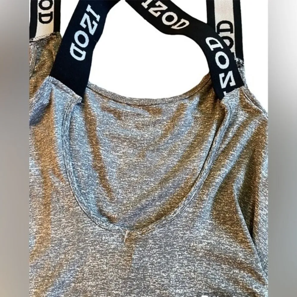 IZOD Criss Cross Strap Bodysuit - Image 5