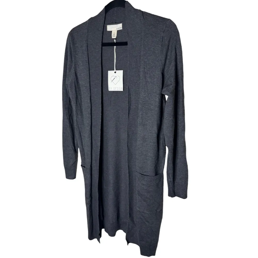 By Design Long Tunic Length Cardigan - Image 6