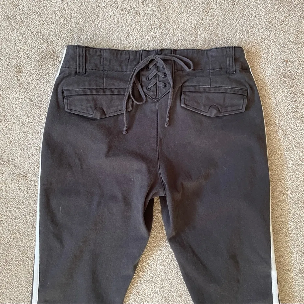 Pam and Gela Double Stripe Stem Hem Pant - Image 78