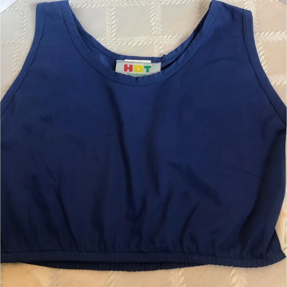 Vintage NWT Sports Bra Athletic Top from Hot Sportswear Size Small - Image 2