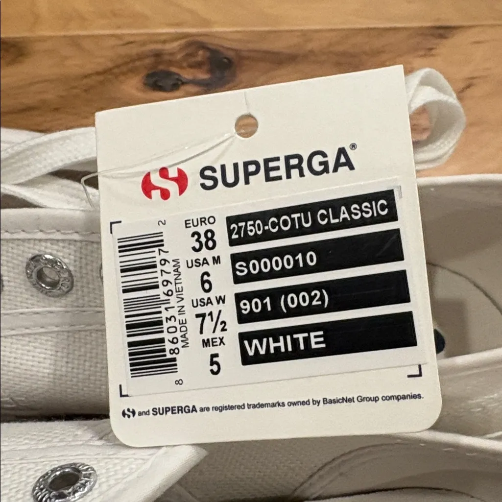 Superga 
2750 Cotu Classic Sneakers - White - Image 3
