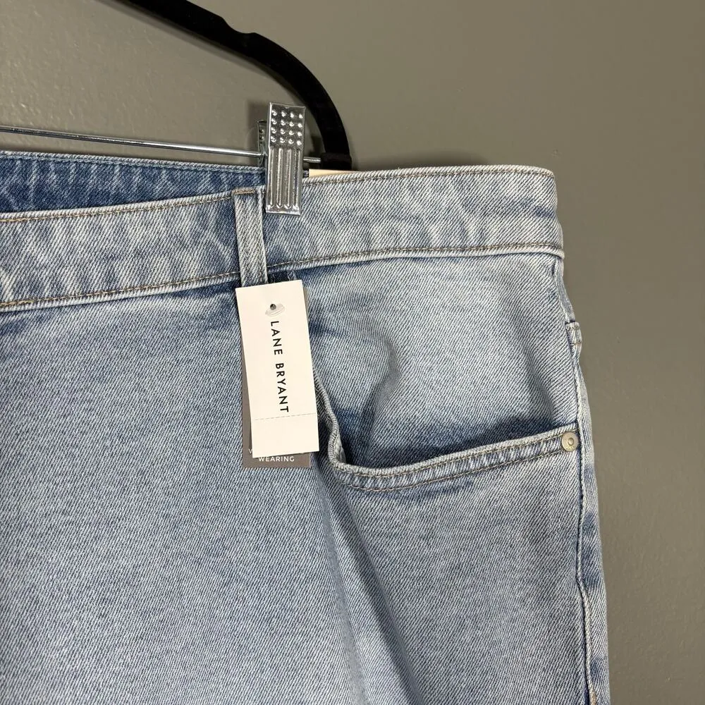Lane Bryant NWT Coquette Embroidered Boyfriend Capri Jeans - 26 - Women's Plus - Image 3