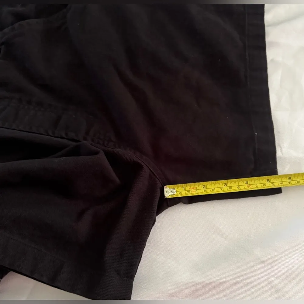 VTG Looney Tunes M Tweety Bird Sylvester Black Overalls Bib Shorts Romper READ D Size M - Image 15