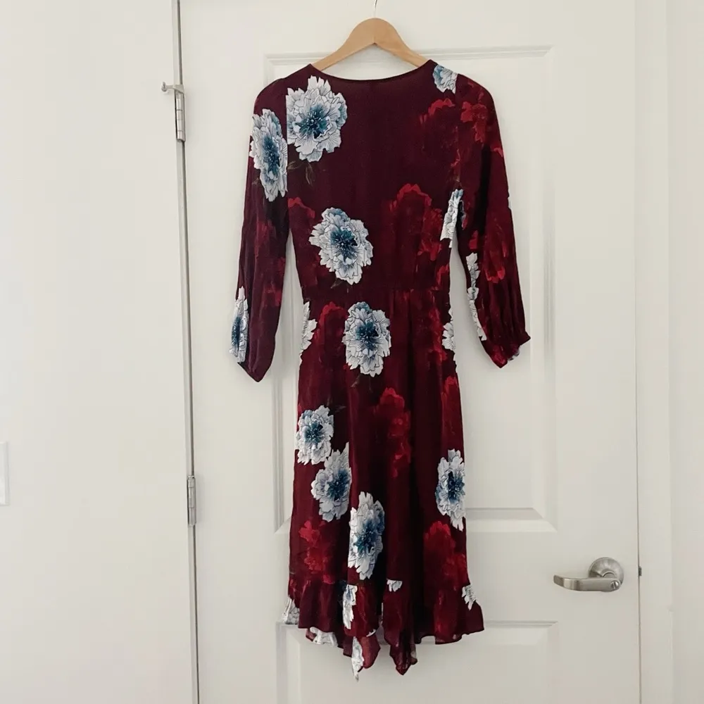 Plenty Tracy Reese Alea Floral Midi Dress - Image 4