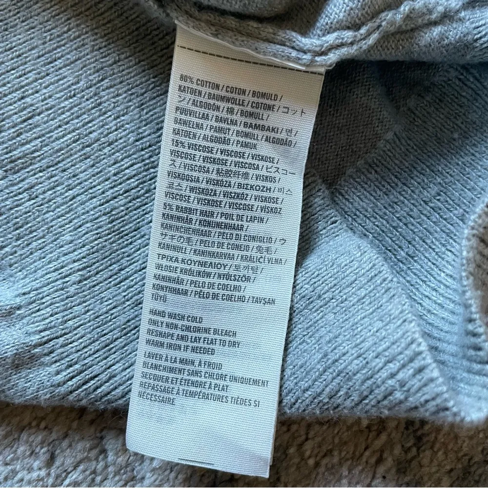 Y2K Hollister Preppy Academia Barbiecore Grandpa Knit 3/4 Sleeve Cardigan XS - Image 5