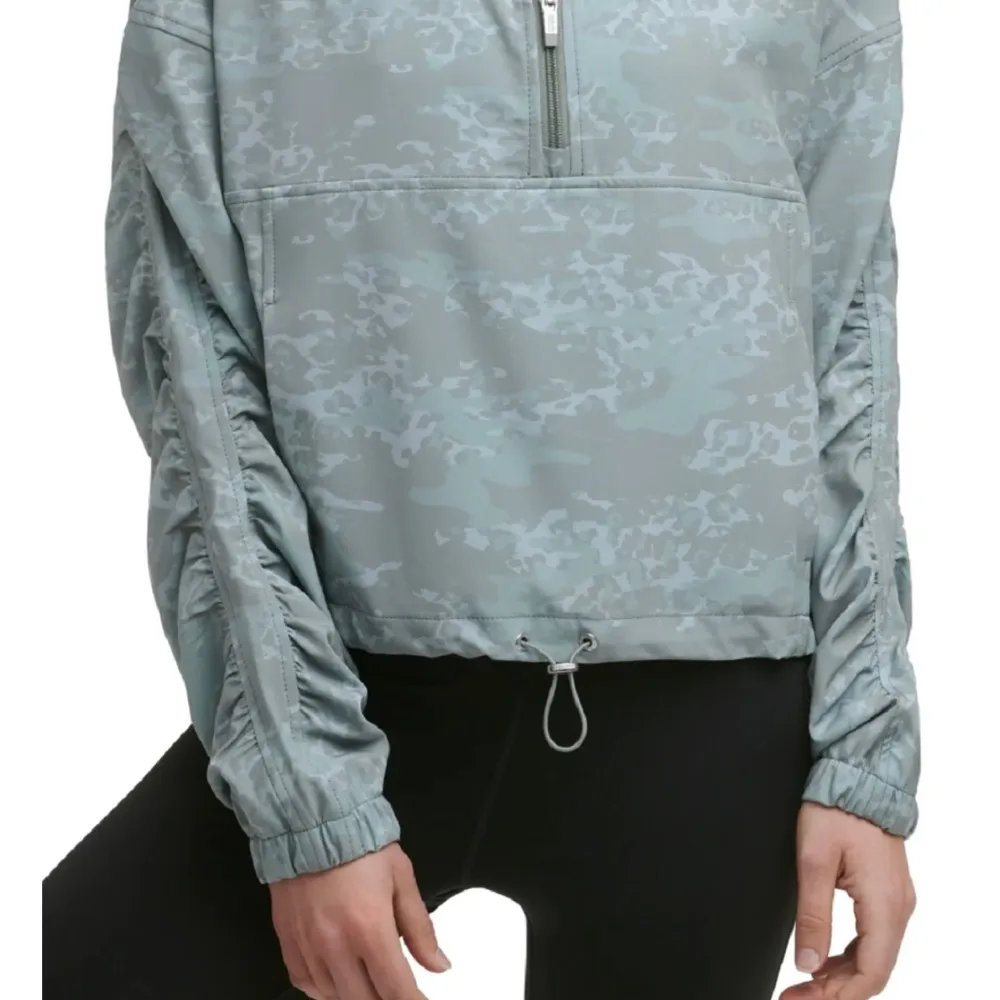 NWT  Women’s Printed Funnel Collar Pullover - Image 2