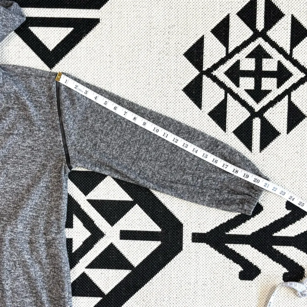 Dolan Left Coast X Anthropologie Gray Lena
Oversized Zip Front Hoodie XS - Image 9