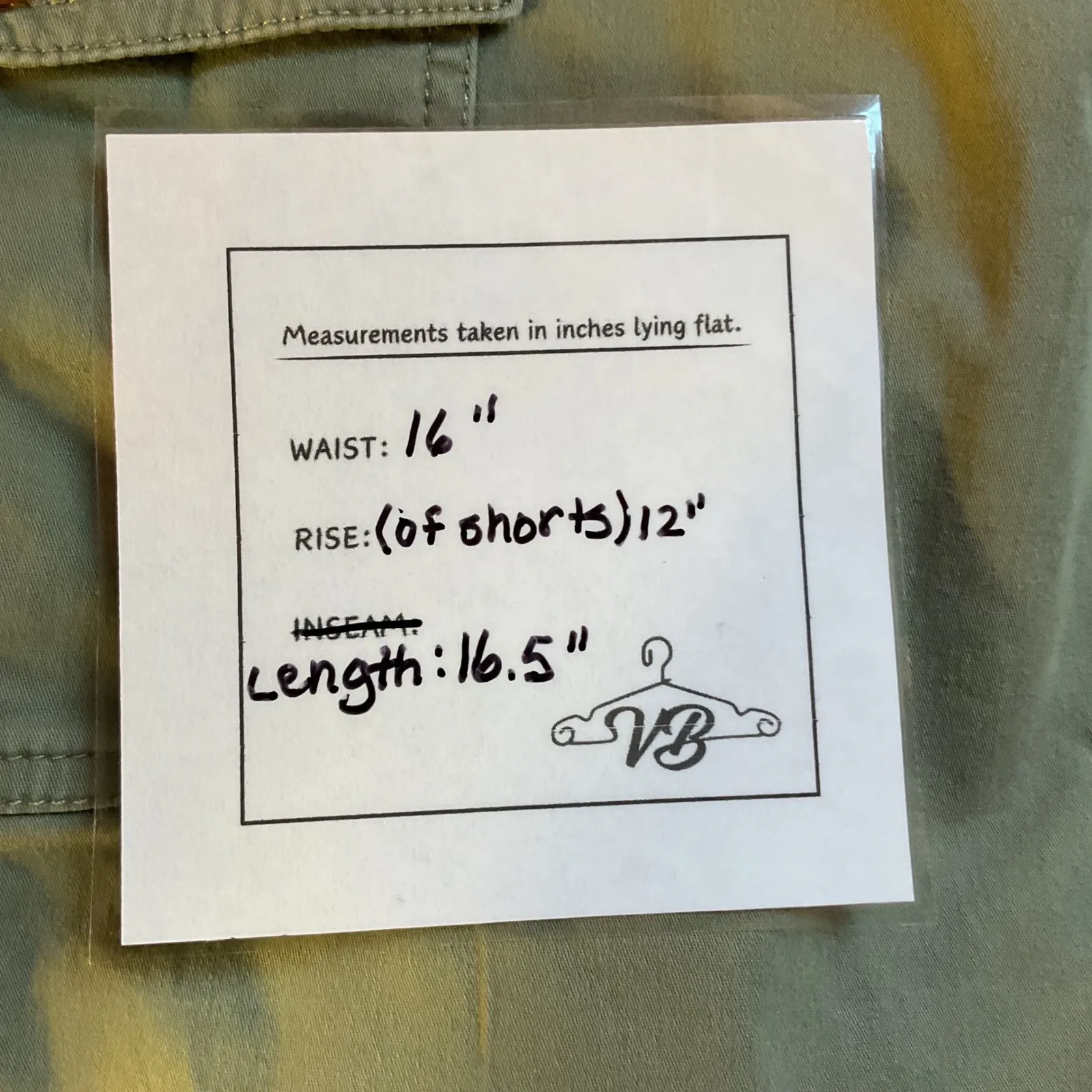 Sonoma High‎ Rise Cotton Blend Y2K Casual Cargo Trendy Mini Skort Green Size 8 - Image 5