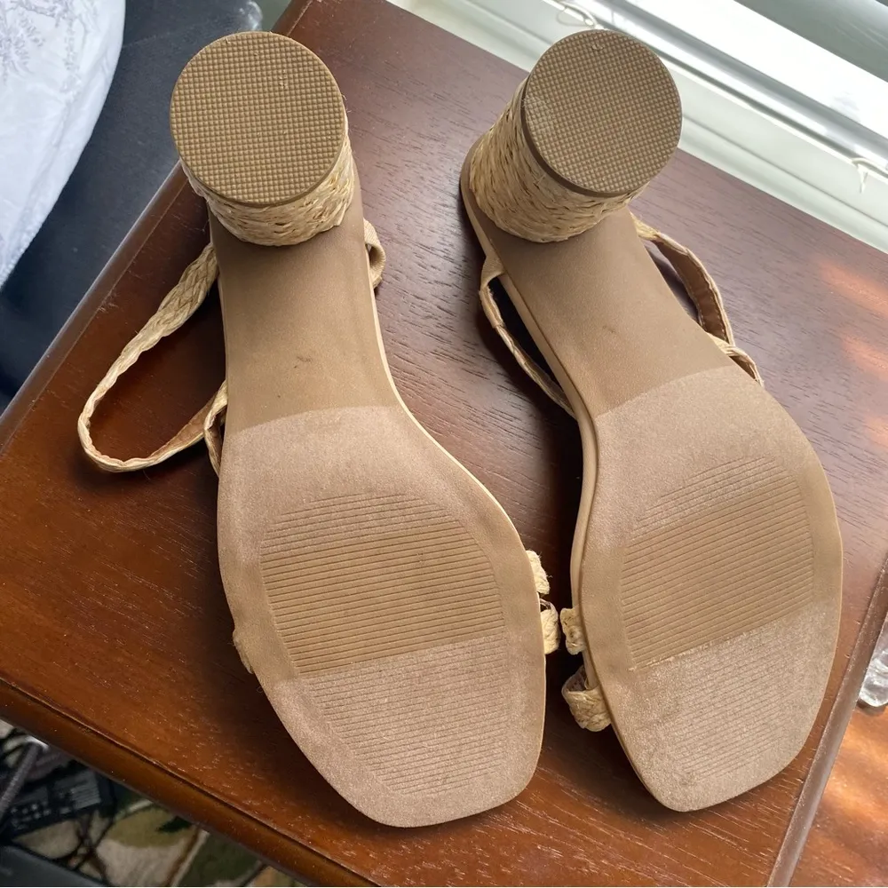 dv Dolce Vita Raffia Strappy Sandal Shoe Size 8 - Image 11