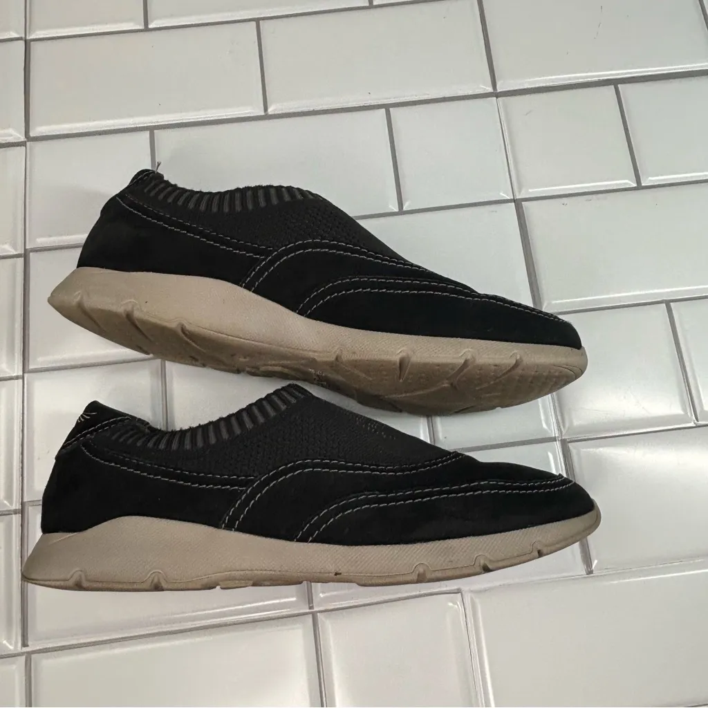 Dansko Alice Sneakers Slip-On‎ Black Nubuck Leather Size 40 US 10-10.5 - Image 9