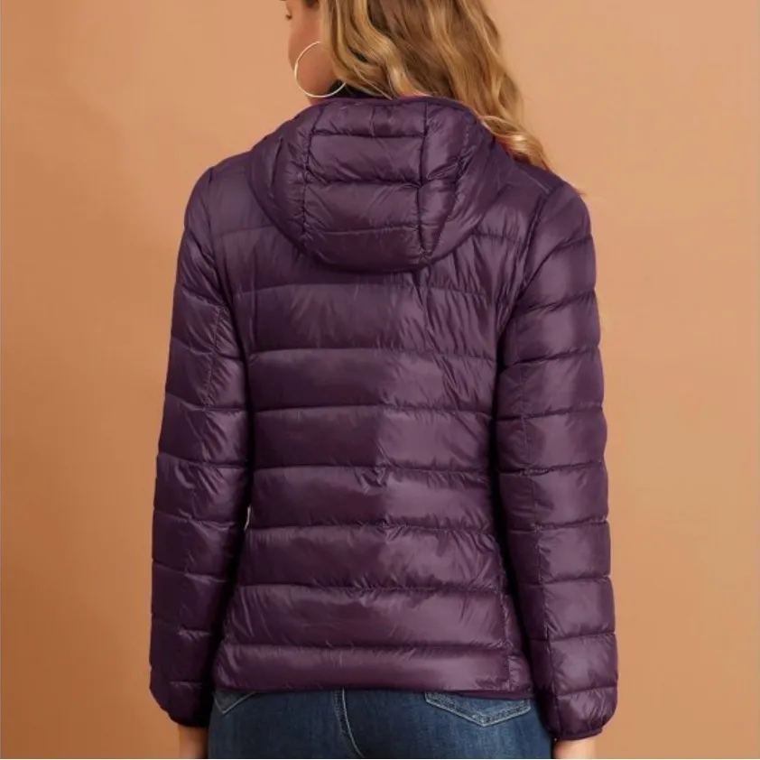 Women’s Allegra K Packable Puffer Jacket - Image 8
