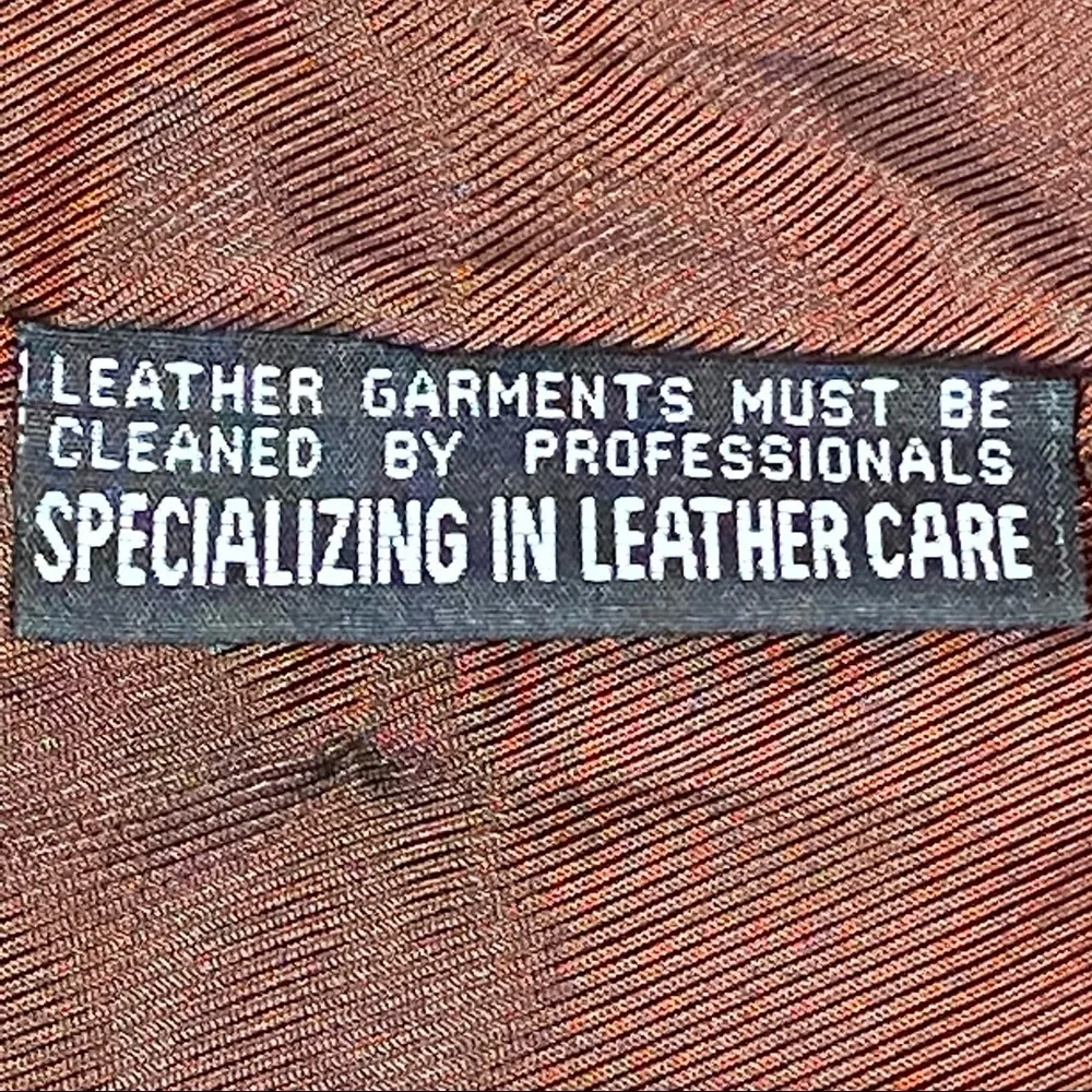 Vintage NYC Whet Blu 90's Y2K Black Leather Jacket Made in Pakistan Small - Image 7