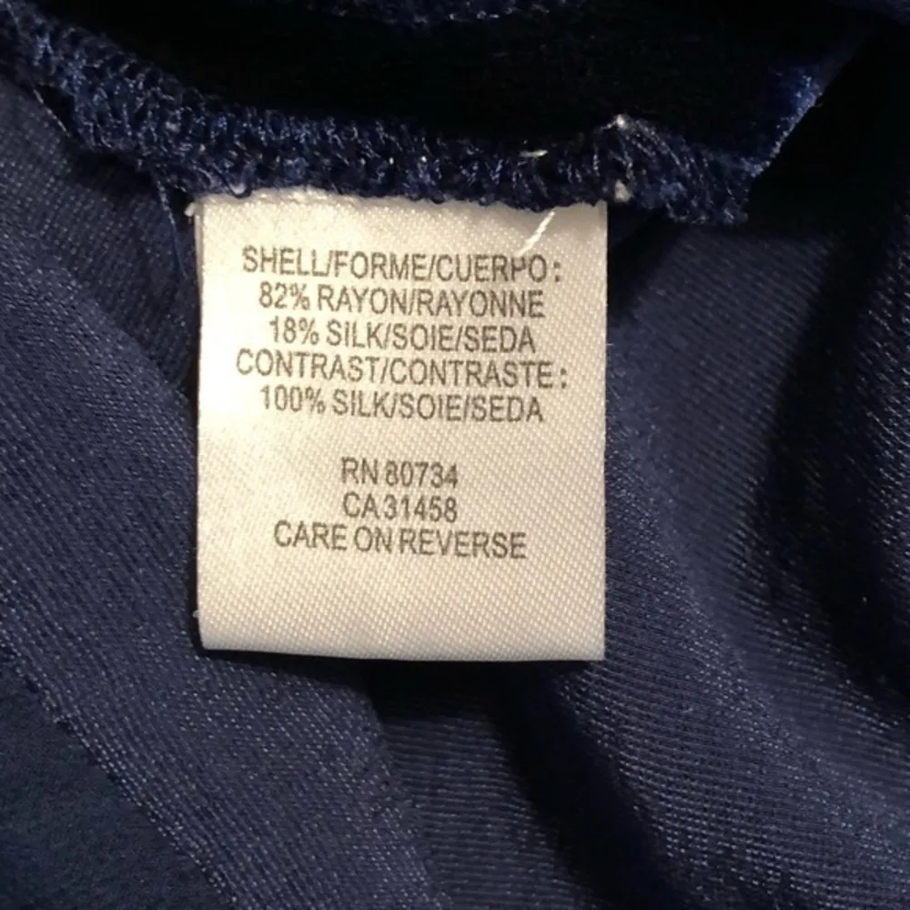 BCBGMAXAZRIA Top Velvet Cap Sleeve Blue Chiffon Belted XXS Cocktail Party Glam - Image 15