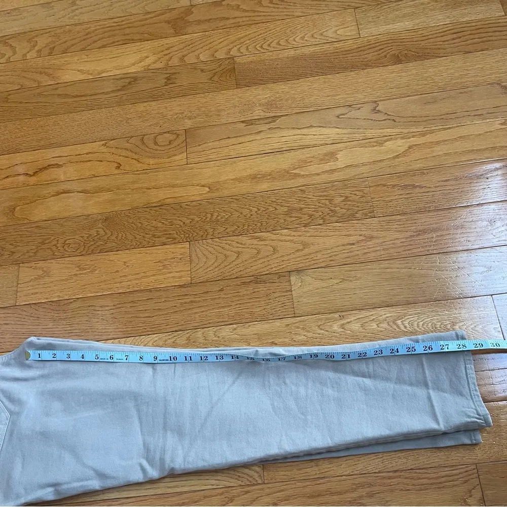 PAIGE Light Gray Skyline Ankle Peg w Holes Distressed Skinny Jeans denim Sz 30 - Image 11