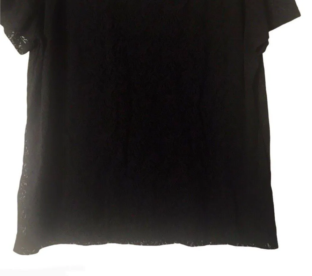 Covington Black Lace Blouse - Image 7