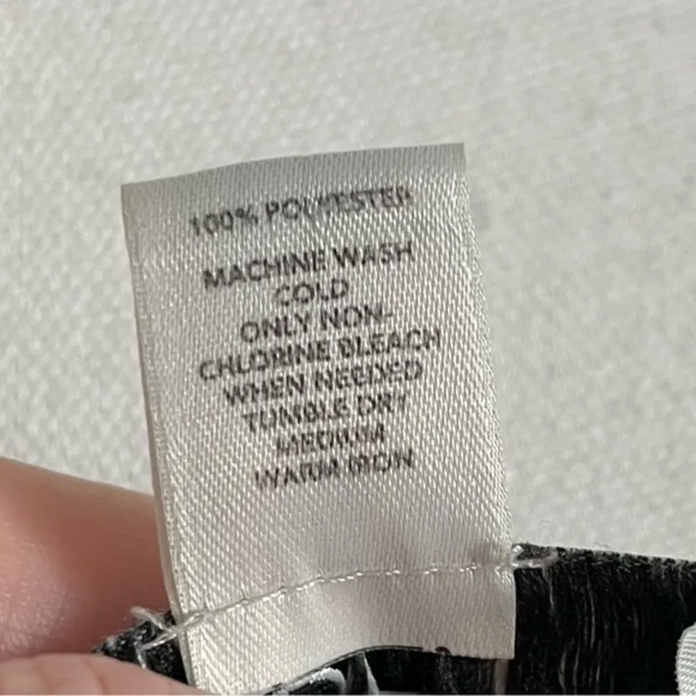 Loft • Brown Teal Tan Cream Floral Blouse - Image 5